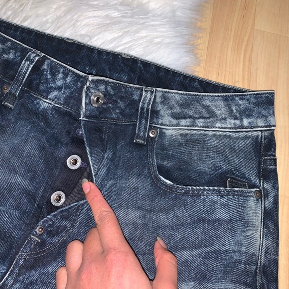 G-STAR RAW Attacc Straight Jeans Dark Aged Denim - Picture 12 of 14